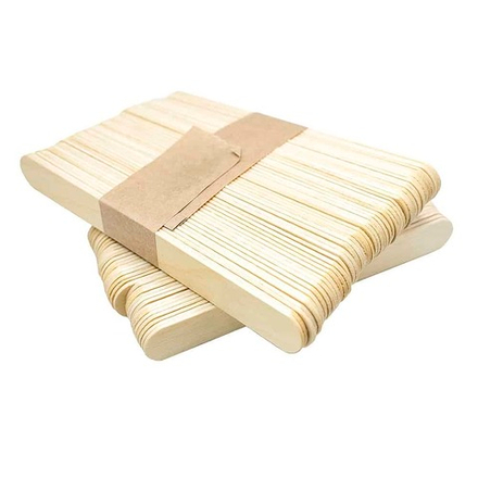 Шпатель деревянный косметологический RED STAR 140х18 мм