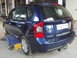 Фаркоп оцинкованный Galia K032A для Kia Carens 2006-2013(паспорт и сертификат в комплекте)(без электрики)