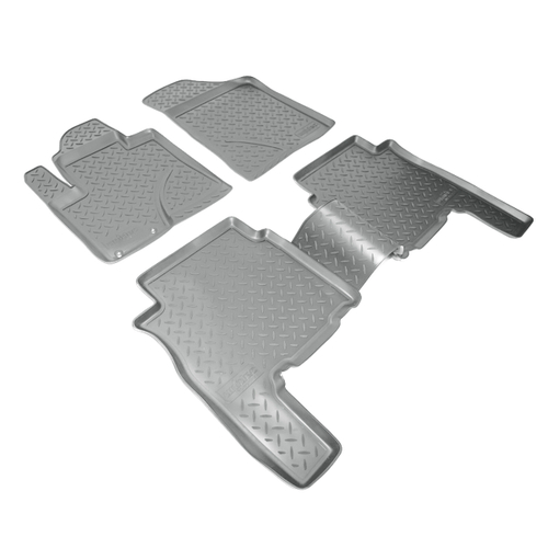 Ковры в салон Norplast/Unidec для Hyundai Santa Fe в кузове CM (2010-2012), Серый, арт.NPL-Po-31-23-G