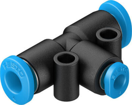 QSMT-4-3 Тройник с цанговым зажимом