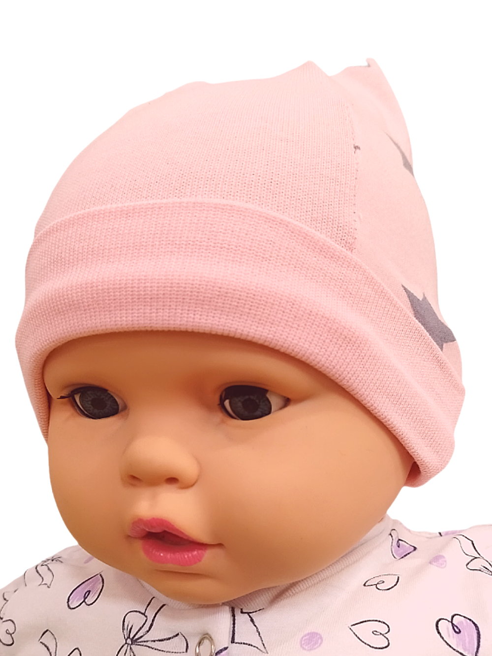 10212 Шапка со вставкой (46)