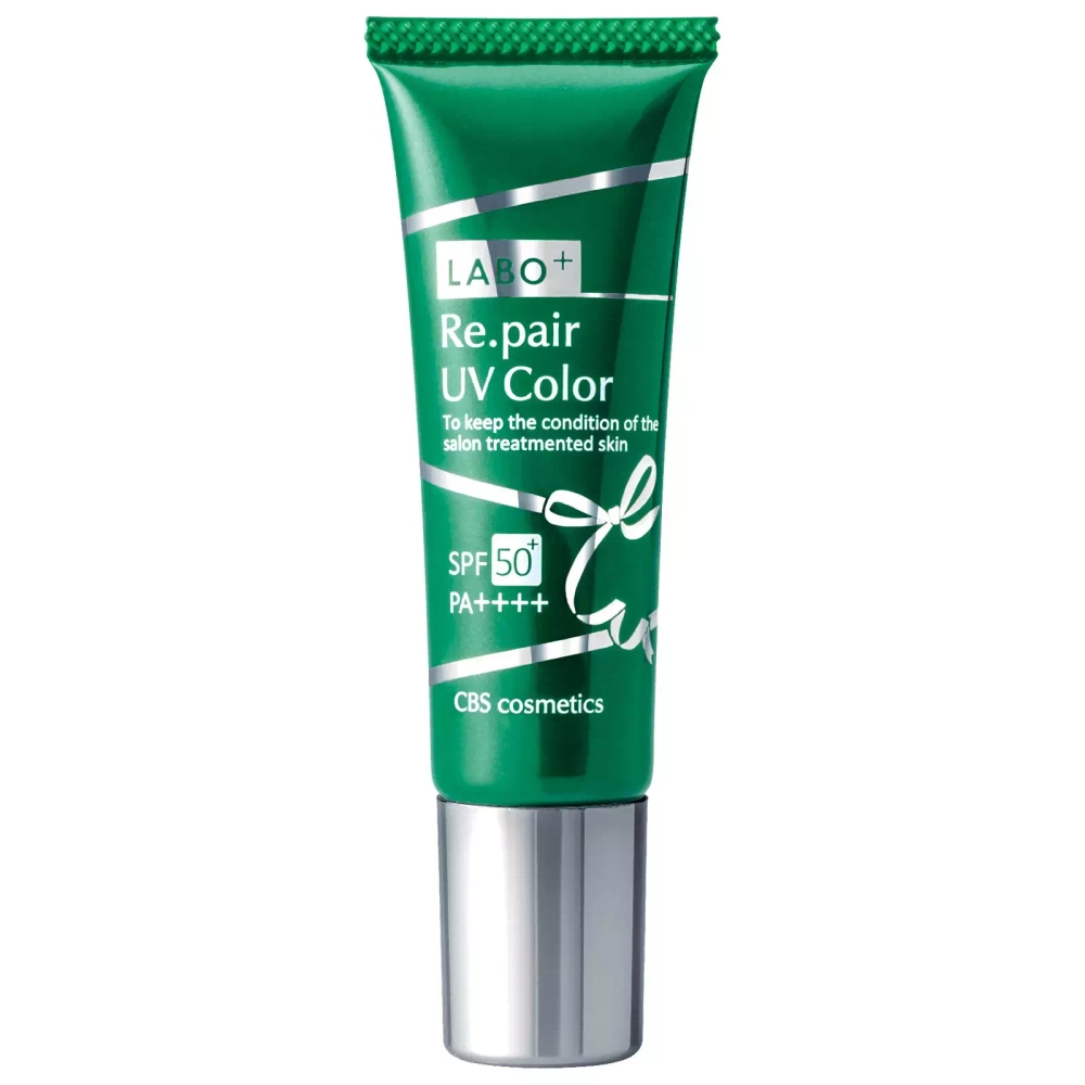 CBS Cosmetics LABO+ Восстанавливающий солнцезащитный крем для лица розовый - Re.pair UV Color Pink SPF 50 PA++++, 30 г