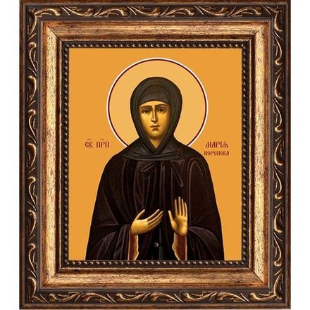 Мария Корепова исповедница. Икона на холсте.