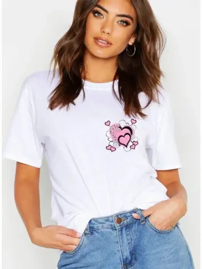 Футболка с сердцем