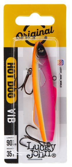 Воблер тонущий вертикальный HOTDOG VIB 90/008