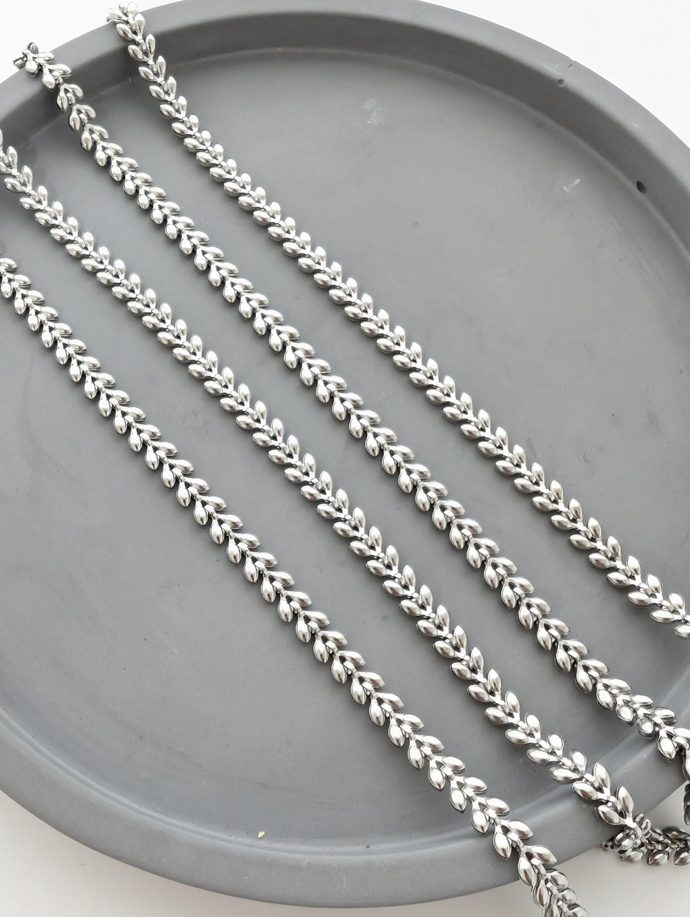 Цепь нержавеющая сталь 5мм, 50см