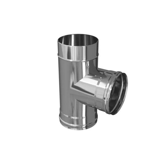 Тройник-Д Ferrum  90 градусов DN115 0,8/430 28978