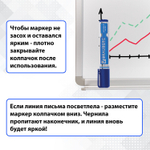 Маркеры стираемые для белой доски набор 4 ЦВЕТА BRAUBERG "Neo" 5 мм с клипом (3 штуки в упаковке)