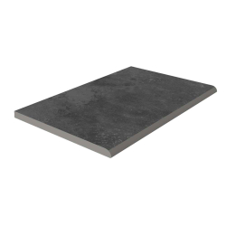 Cтупень рядовая завальцованная LIFEBRICK OUTDOOR LIMESTONE BLACK