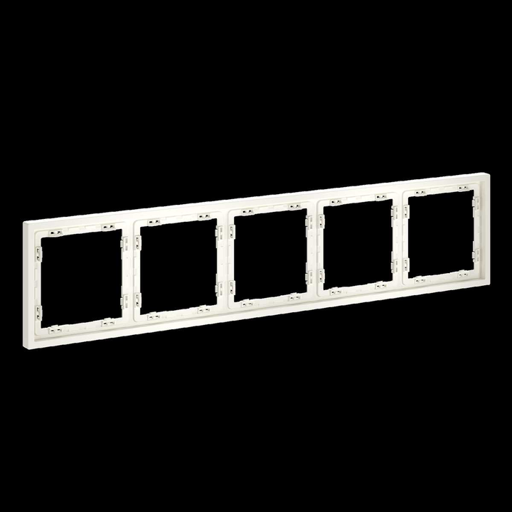 Рамка пластиковая S70 на 5 пост, (хлопок) Voltum VLS100513