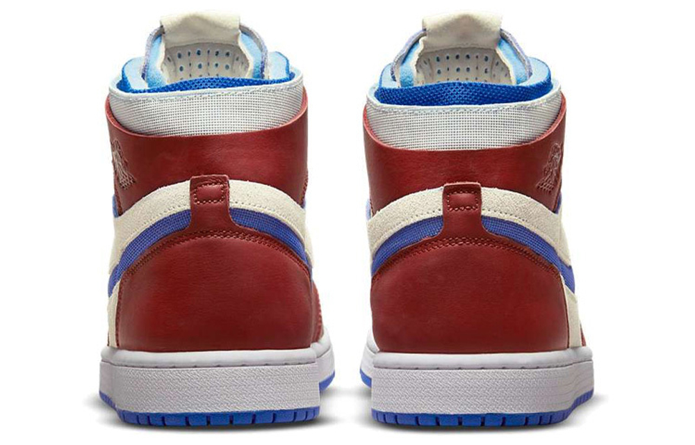 Кроссовки Jordan Air Jordan 1 High Zoom Air Cmft "Team Red" (Женская размерная сетка)