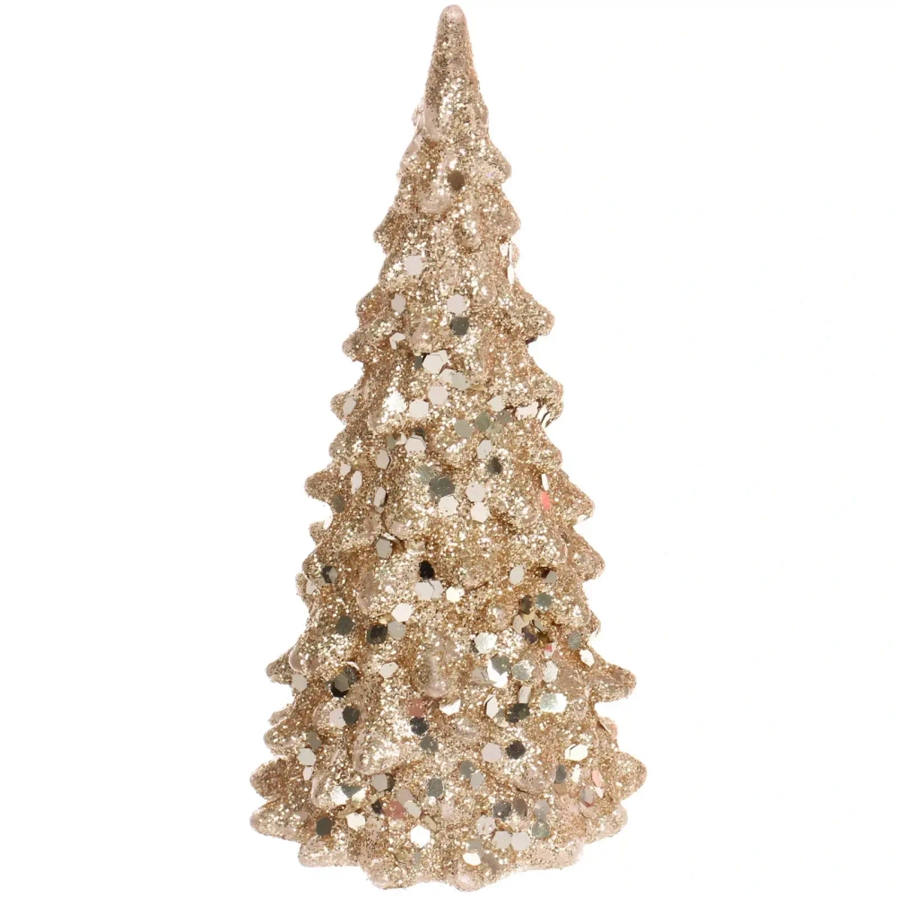 Сувенир с подсветкой «Волшебная красавица» 12 см, Золото (работает от батареек LR44*3)