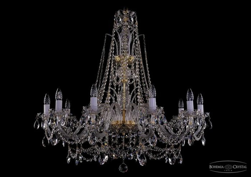 Подвесная люстра Bohemia Ivele 1411/10/360/XL-87/G