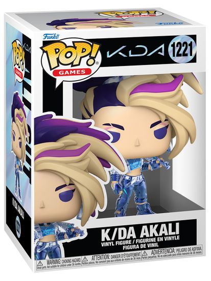 Фигурка Funko POP! Games League of Legends K/DA Akali (1221) 91472 / Фигурка Фанко ПОП! по мотивам игры "Лига Легенд", Акали