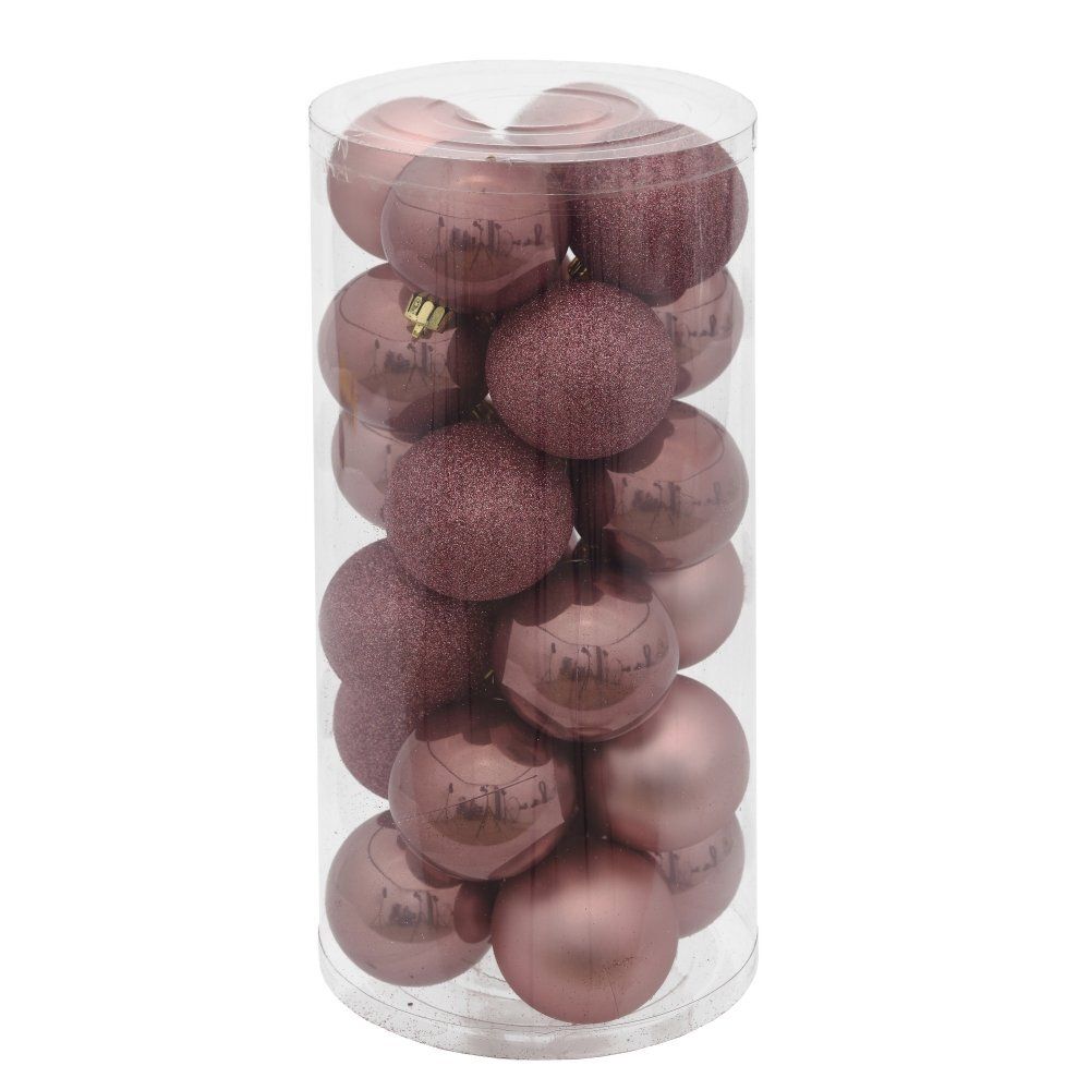 GAEM Набор из 24шт Украшение новогоднее "Шар", D 6 см, L6 W6 H7 см