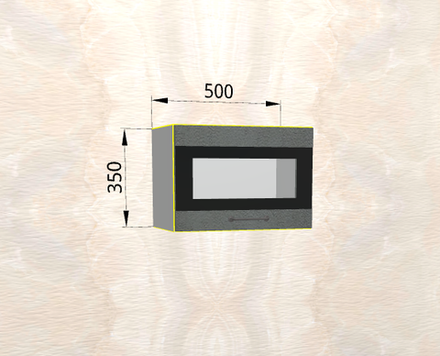 Лофт Бетон темный ПГСФ 500