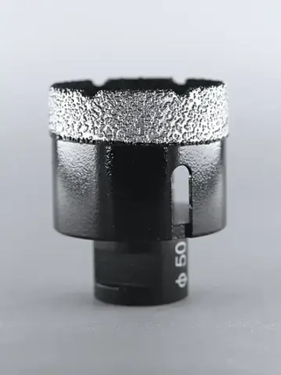 Коронка алмазная по керамограниту для УШМ (болгарка) 50 мм