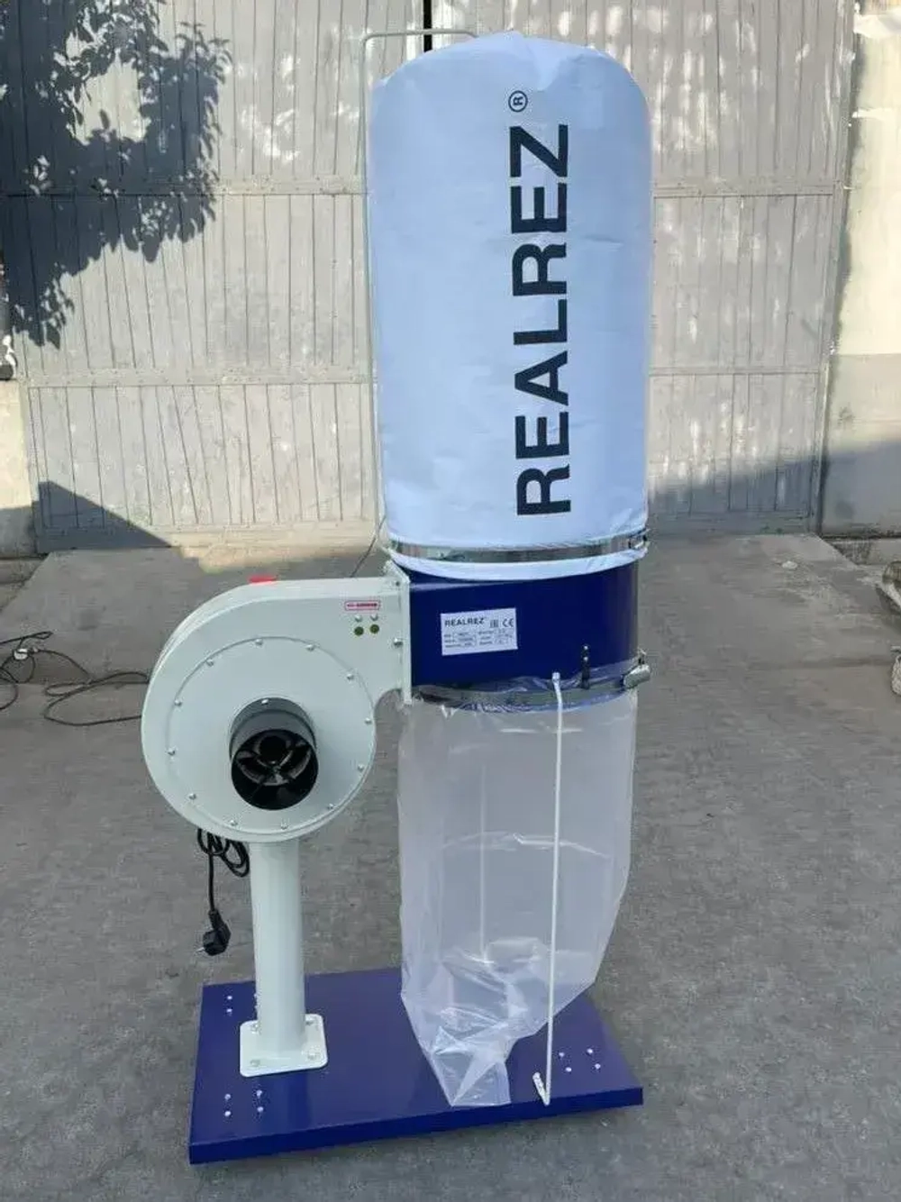 Стружкоотсос (промышленный пылесос) REALREZ FM230/220В, 750 Вт