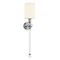 Бра Crystal Lux Mirabella AP1 Chrome/White
