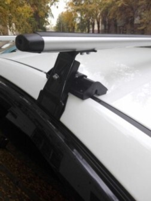 Перекладина Перо 132,5 см серебристая (ED)