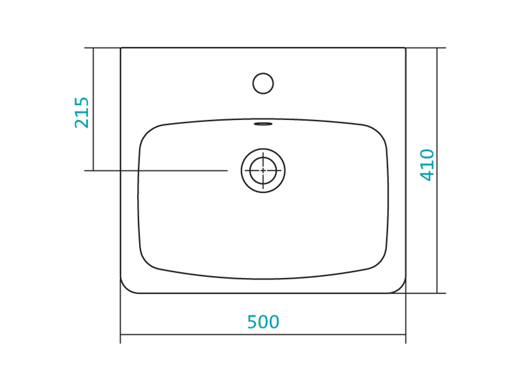 Раковина Santek Нео 50  1WH302184