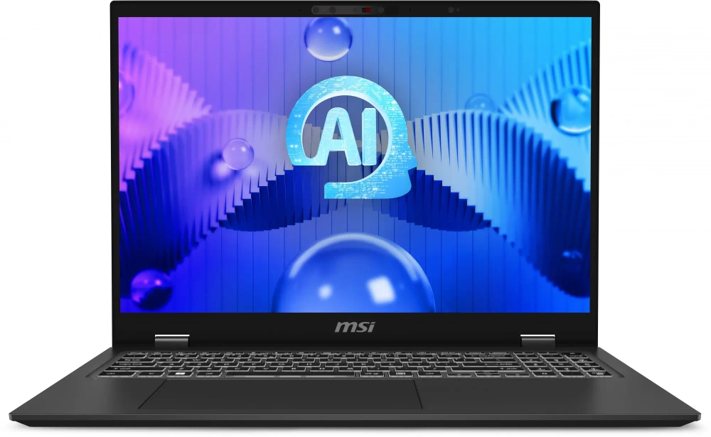Ноутбук MSI Prestige 16 AI Evo B1MG-002US, 16" (2560x1600) IPS/Intel Core Ultra 7 155H/32 ГБ LPDDR5/1024 ГБ SSD/Intel Arc Graphics/Windows 11 Home, Серый (9S7-15A121-002)