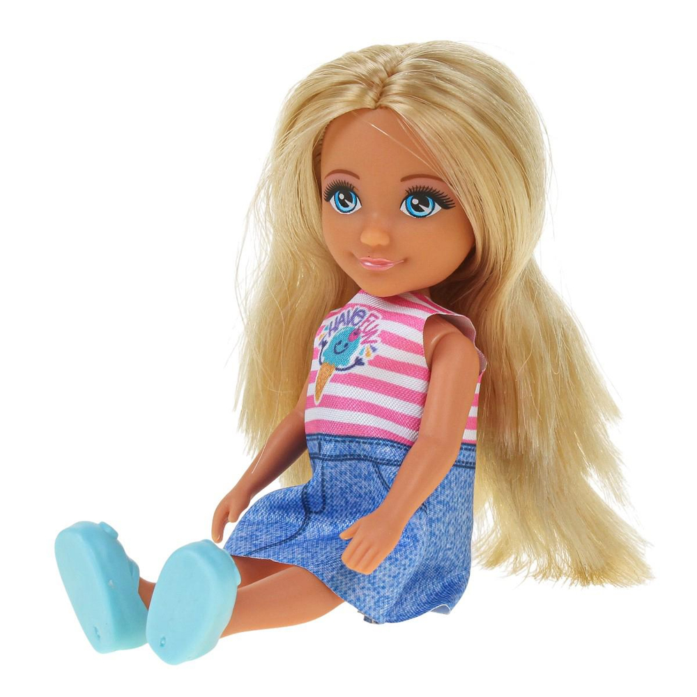 Кукла тип модница с аксесс. коробка 606105