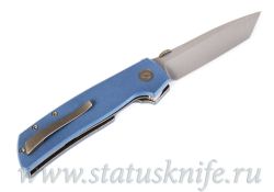 Нож Bob Terzuola ATCF Tanto Slate Blue Dropфотография - 4