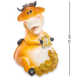 AF-1004/ 6 Копилка «Бык - Близнецы» 13 см