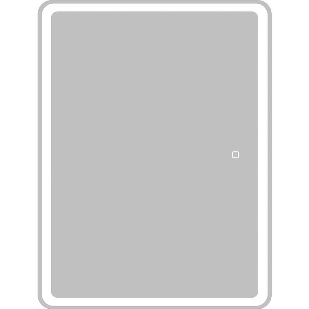 Зеркальный шкаф BelBagno Marino 60 SPC-MAR-600/800-1A-LED-TCH с подсветкой Белый