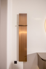 Полотенцесушитель электрический FLAT BRUSHED BRONZE