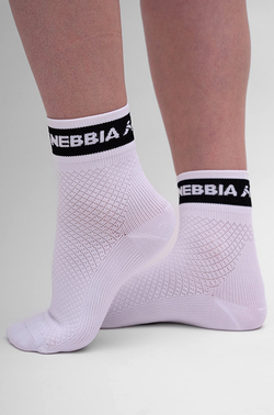 Носки Nebbia “HI-TECH” crew socks 129 White