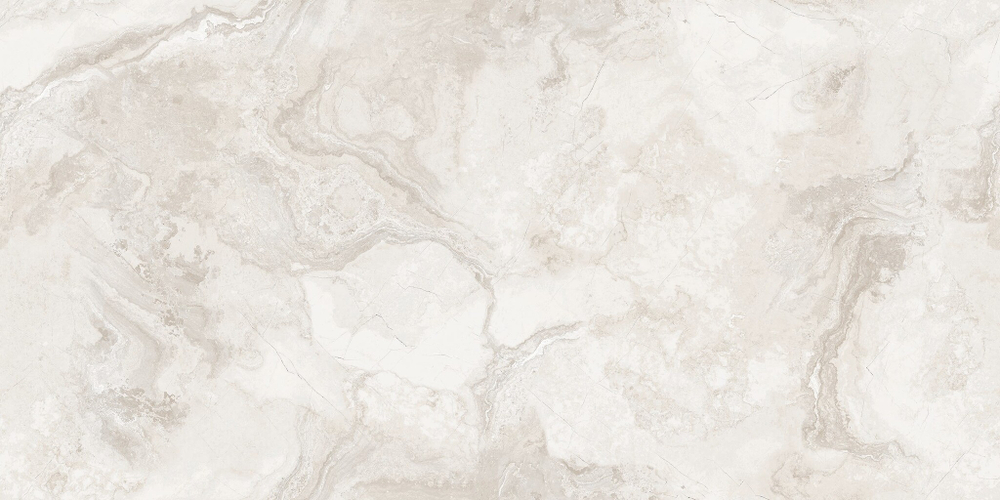 Керамогранит Buono Ceramica MARBEL Aquarelle Ivory Glossy 1200*600*8,5мм Полированный