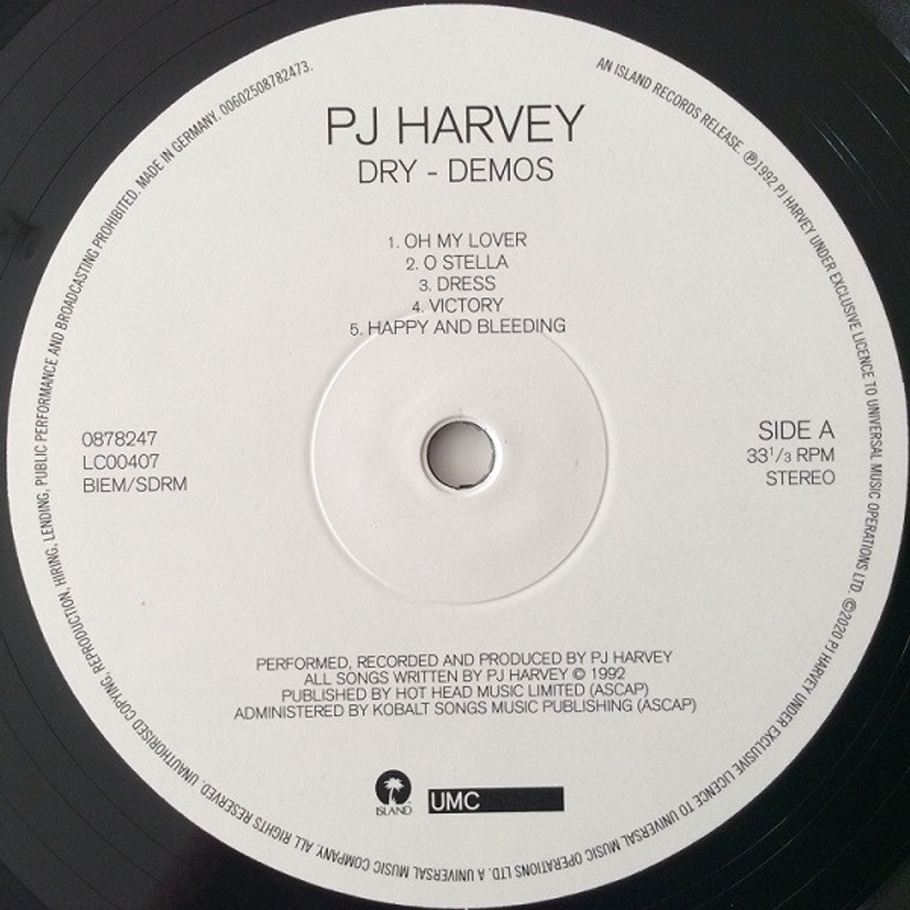 PJ Harvey / Dry - Demos (LP)