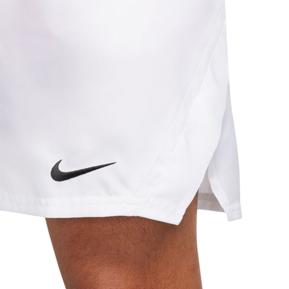 Мужские теннисные шорты Nike Court Dri-Fit Victory 7" Short - white/black