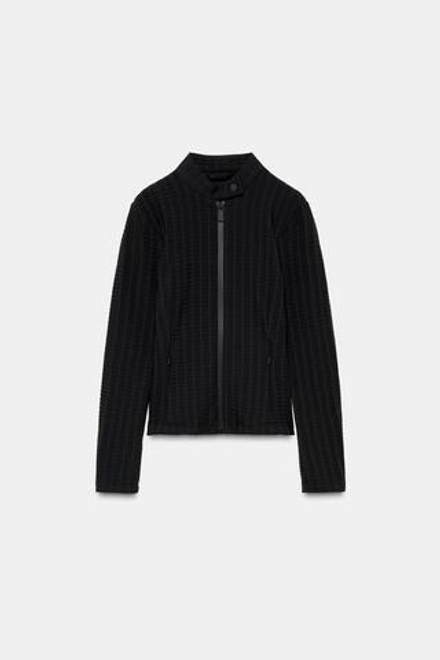 ZARA ЛЕГКАЯ ВОДОНЕПРОНИЦАЕМАЯ КУРТКА, ЧЕРНЫЙ