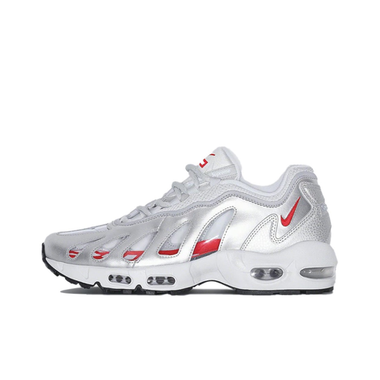 Мужские кроссовки Supreme x Nike Air Max 96 'Metallic Silver' CV7652‑001