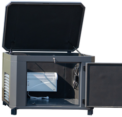 Кожух для генератора Geon Premium 1200W зимний RAL 7024 GP1200W7024