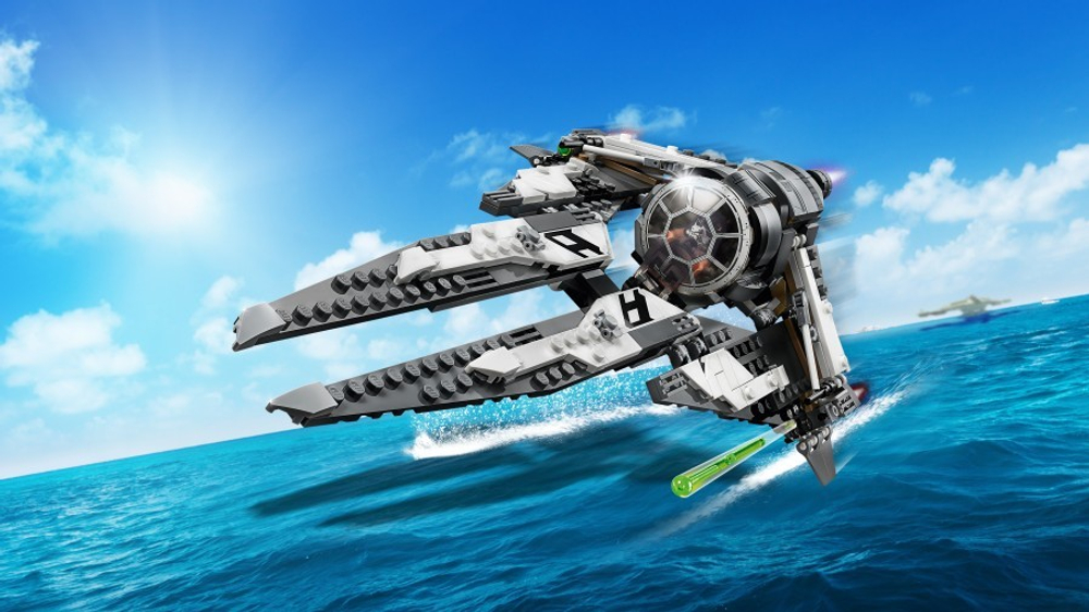 LEGO Star Wars: Перехватчик TIE Чёрного аса 75242 — Black Ace TIE Interceptor — Лего Звездные войны Стар Ворз