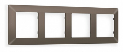 Рамка на 4 поста Ambrella Volt Line AF110634