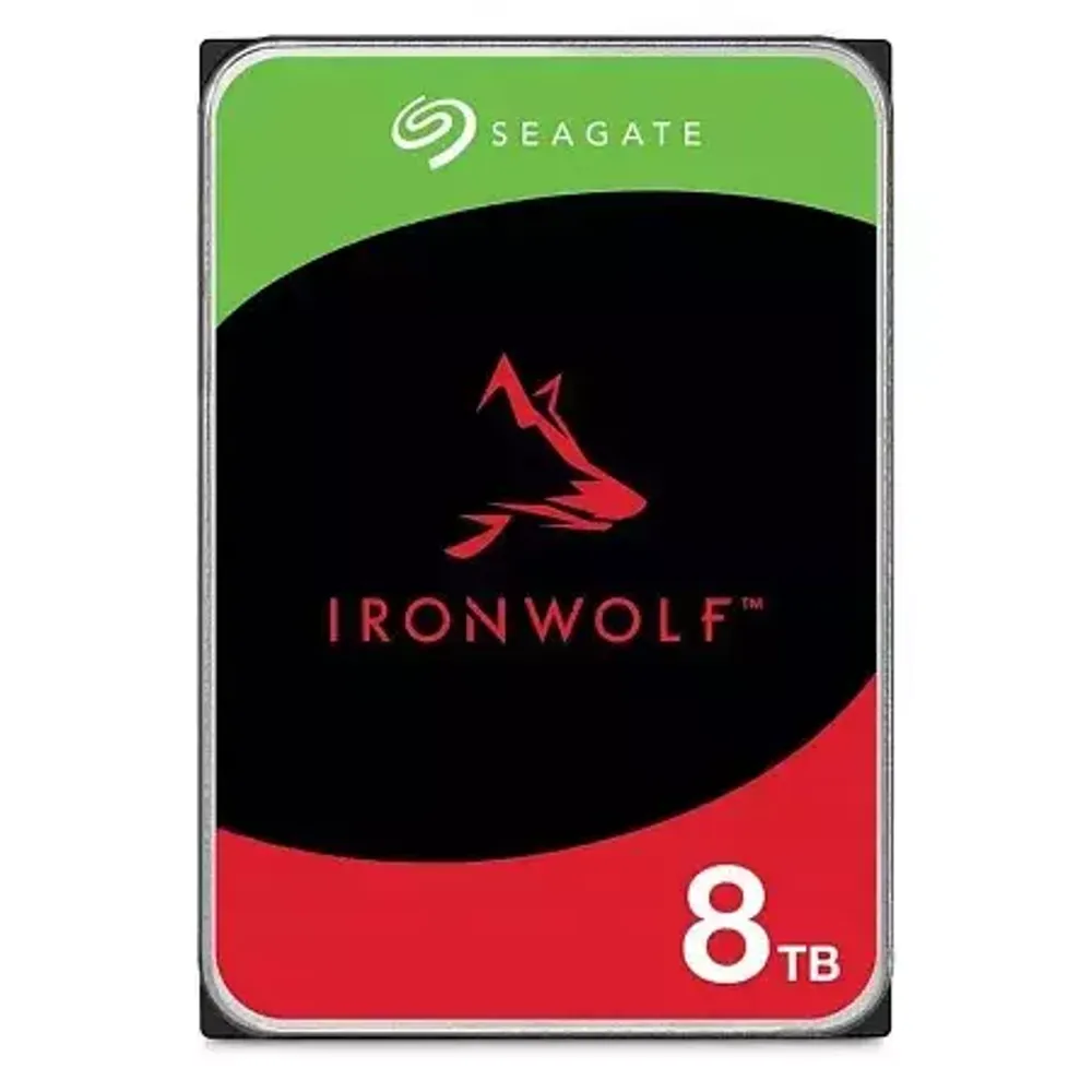SEAGATE HDD IronWolf NAS (3.5&#39;&#39;/8TB/SATA 6Gb/s/rpm 5400)