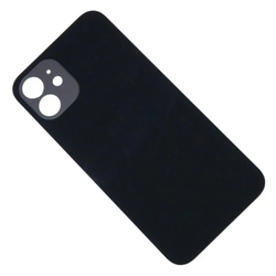 Задняя крышка для Apple iPhone 13 Черный (стекло, широкий вырез под камеру)