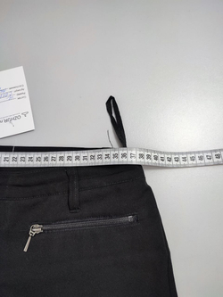 Брюки черные с молниями 42 размер
