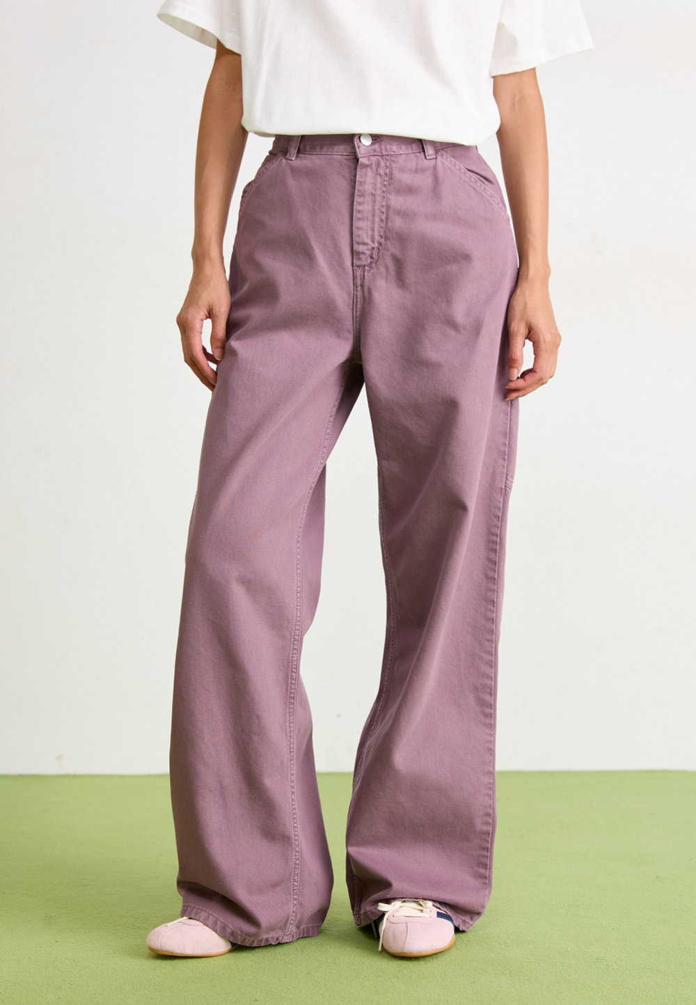 Carhartt WIP Джинсы свободного покроя - Фиолетовый