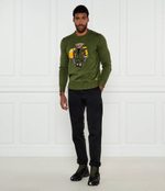 Кожаные кроссовки saintcross var 326 Premiata - черный(SAINTCRO)