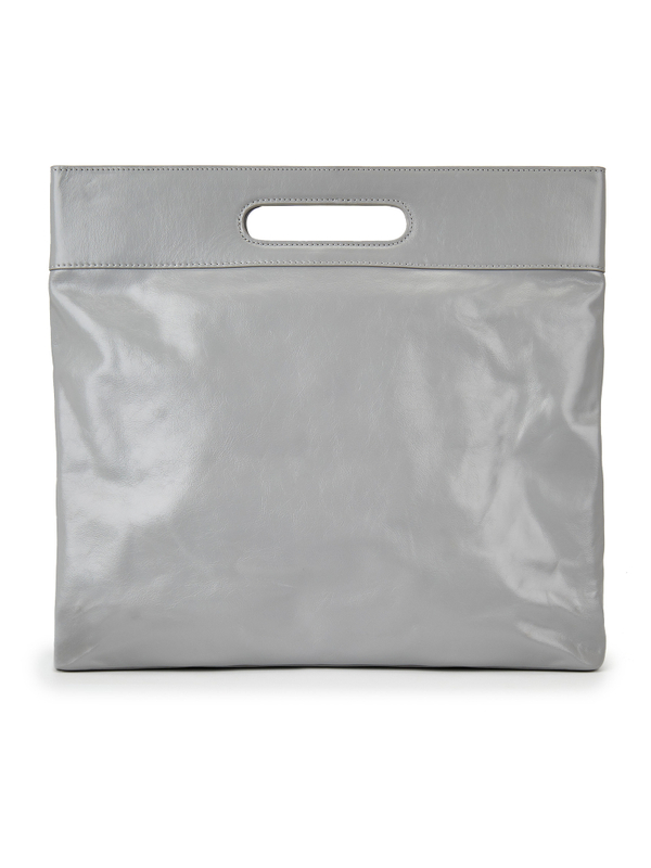 Сумка-клатч LOREN серого цвета