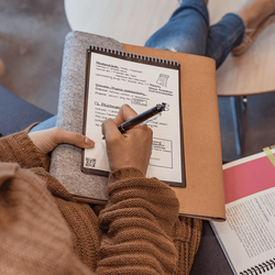 Умный блокнот Rocketbook Flip Executive A5 + ручка