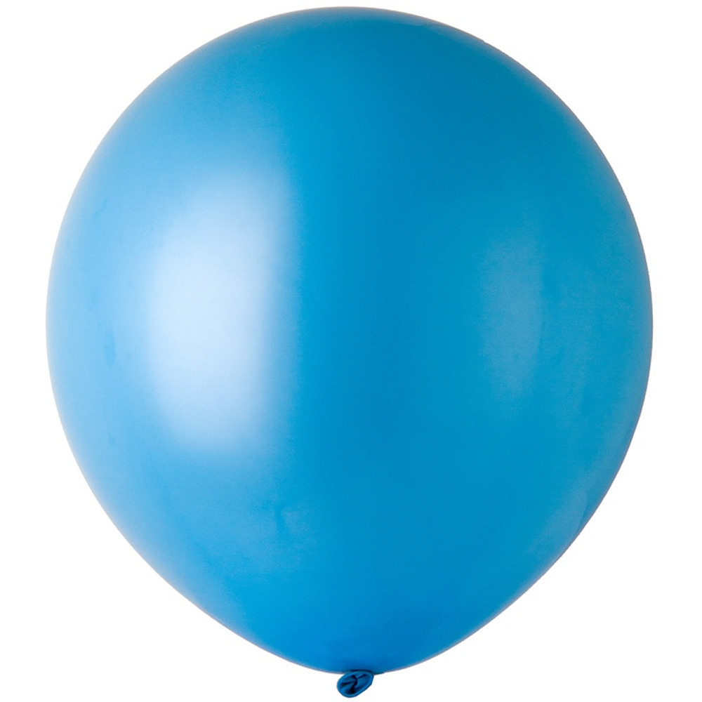 Шар латексный Олимп Пастель 115 см (Голубой)
