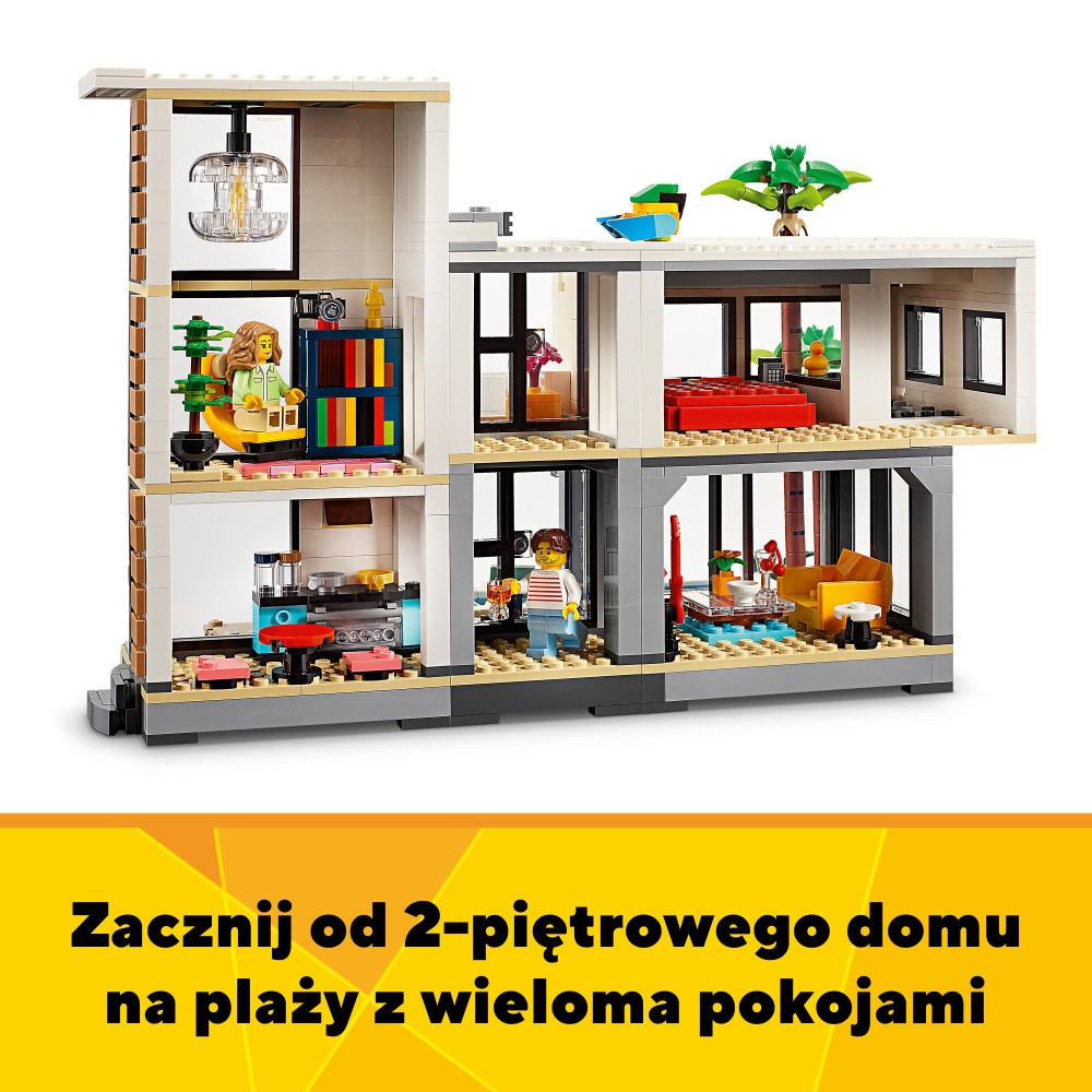Конструктор LEGO Creator 1853 31153 Современный дом 3-в-1 — фото 13