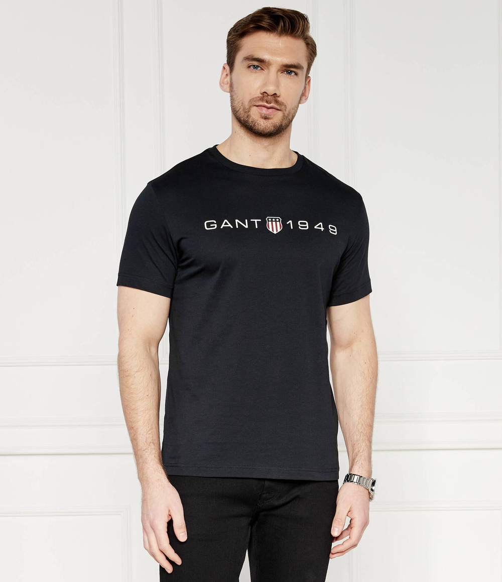 Футболка PRINTED GRAPHIC Gant - черный(2003242)